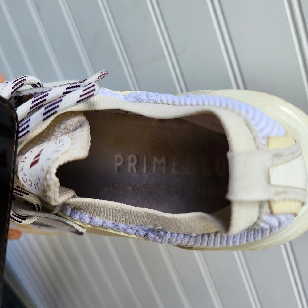 Adidas Stella McCartney Ultraboost Prime Sandals Shoes White Cream Sneakers 6.5 - Picture 8 of 11